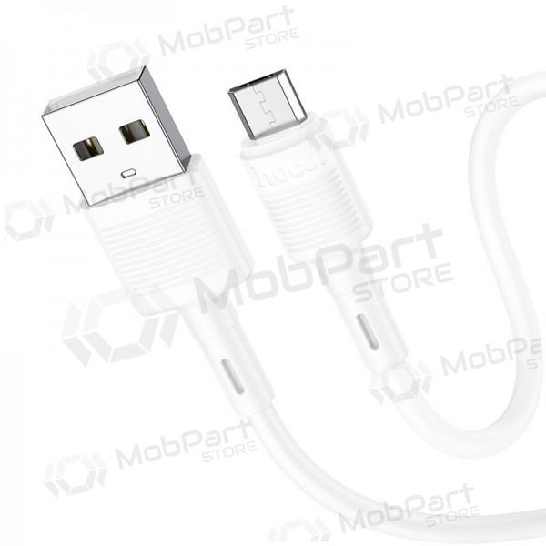 Micro USB-kaapeli Hoco X83 USB-A - Micro USB 1 m valkoinen