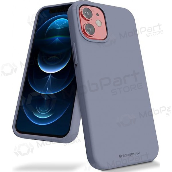 Apple iPhone 11 Pro Max kotelo Mercury - Silicone Case (laventelinharmaa)