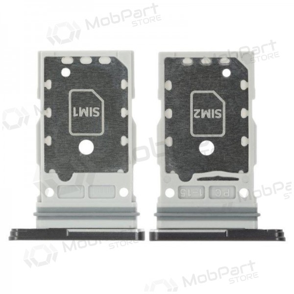 Samsung G990 Galaxy S21 FE SIM kortin pidike (grafitas) (service pack) (alkuperäinen)