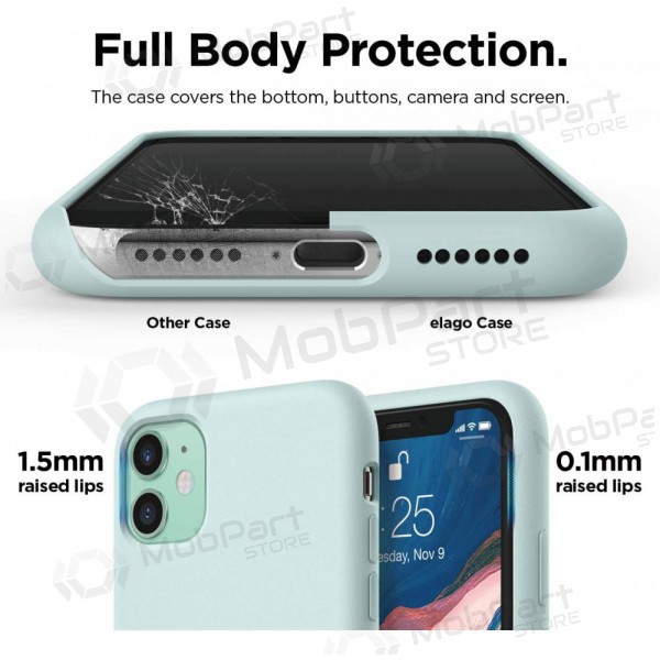 Apple iPhone 14 kotelo -Liquid Silicone- (mintunvihreä)