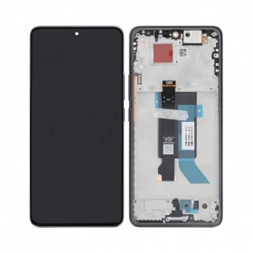 Xiaomi Poco X7 5G näyttö (musta) (kehyksellä) (alkuperäinen)