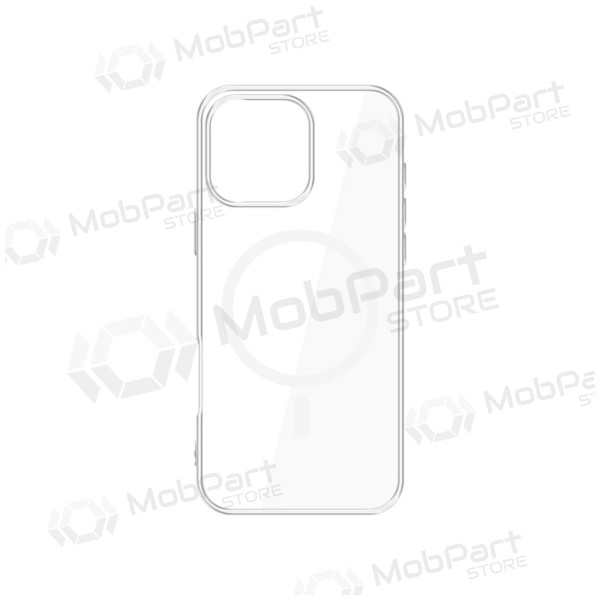 Apple iPhone 16 Pro kuori - 3MK Clear MagCase (läpinäkyvä)