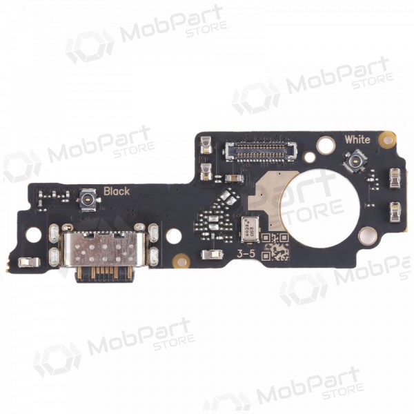 Xiaomi Poco M4 5G, M5 5G, Redmi Note 11E latauspistorasian ja mikrofonin liitin (latausliitin) (service pack) (alkuperäinen) Xiaomi Poco M4 5G, M5 5G, Redmi Note 11E latauspistorasian ja mikrofonin liitin (latausliitin) (service pack) (alkuperäinen)