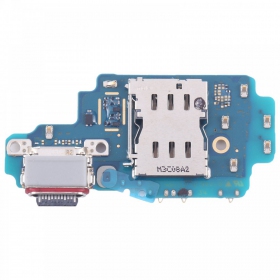 Samsung S928 Galaxy S24 Ultra latauspistorasian ja mikrofonin liitin (latausliitin) (service pack) (alkuperäinen)