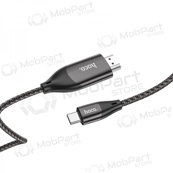 Kaapeli Hoco UA16 Type-C to HDMI 2.0m harmaa