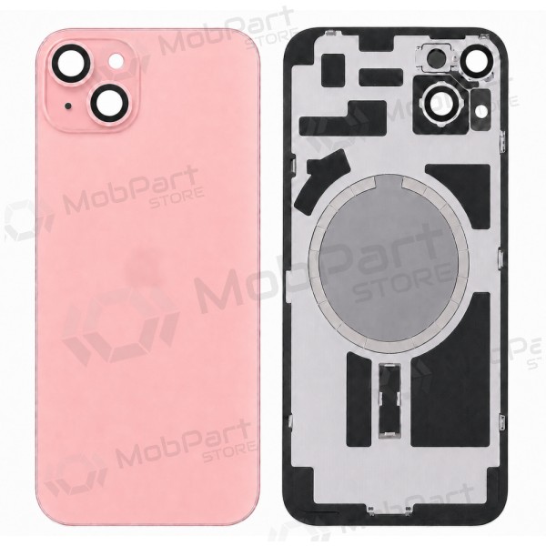 Apple iPhone 15 Plus takakansi (vaaleanpunainen) (Premium)