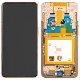 Samsung A805F Galaxy A80 ekranas (kultainen)  (Rose Gold) (service pack) (alkuperäinen)