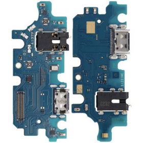 Samsung A137 Galaxy A13 (2022) latauspistorasian ja mikrofonin liitin (latausliitin) (service pack) (alkuperäinen)