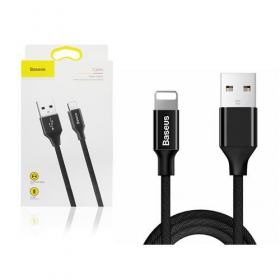 USB kaapeli Baseus Yiven USB Lightning 1.8m (musta) CALYW-A01
