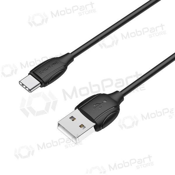 USB kaapeli Borofone BX19 USB-A to USB-C 1.0m musta