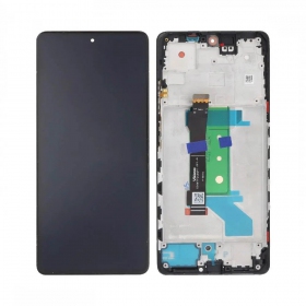 Xiaomi Redmi Note 12 Pro+ 5G näyttö (musta) (kehyksellä) (OLED)
