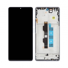 Xiaomi Redmi Note 13 Pro 4G, Poco M6 Pro 4G näyttö (Lavender Purple) (kehyksellä) (alkuperäinen)
