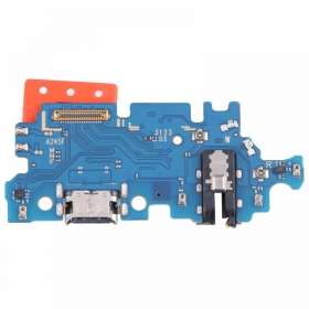 Samsung A245 Galaxy A24 4G latauspistorasian ja mikrofonin liitin (latausliitin) (service pack) (alkuperäinen)