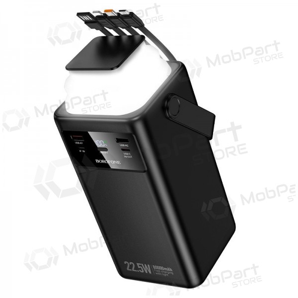 Ulkoinen paristo Power Bank Borofone BJ65B 22.5W 80000mAh musta