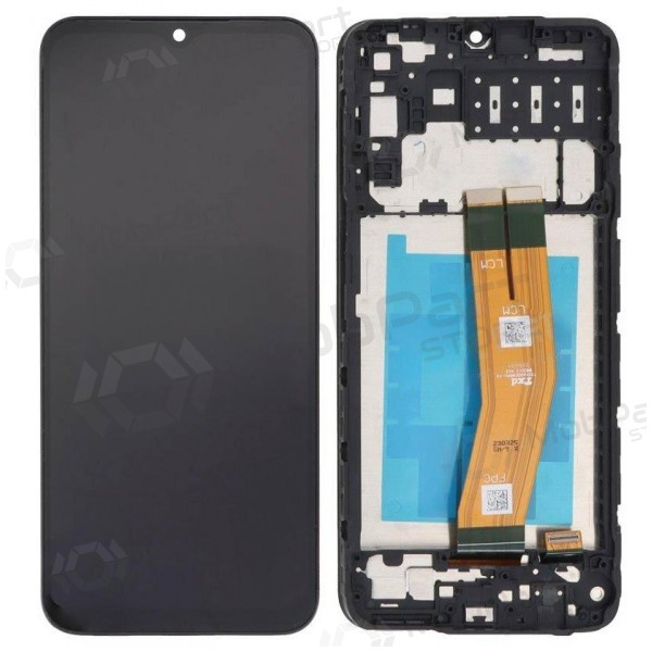 Samsung Galaxy A14 näyttö (musta) (kehyksellä) (Premium)