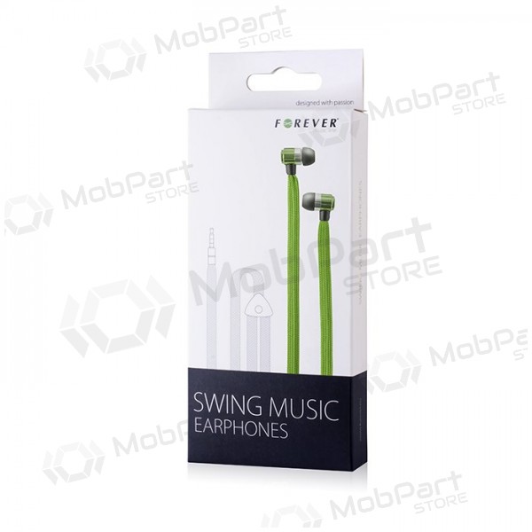 Kuulokkeet Forever Swing Music 3,5mm (vihreä)