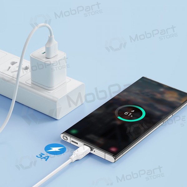 USB kaapeli Joyroom S-UC027A9 USB to Type-C 3A 2.0m musta