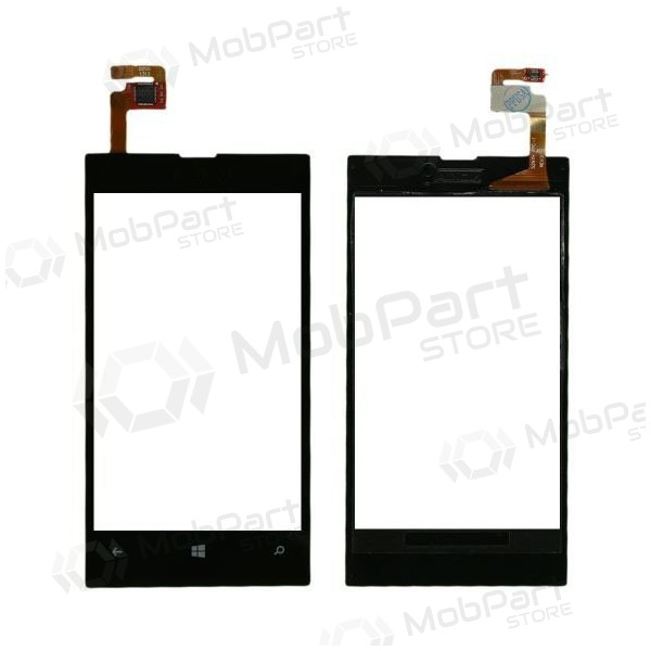 Nokia Lumia 520 / Lumia 525 / Lumia 526 kosketuslasi (musta) (ei sisällä kehystä)