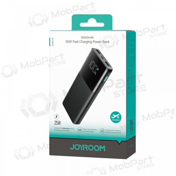 Ulkoinen paristo Power Bank Joyroom JR-PBF20 22.5W 10000mAh musta