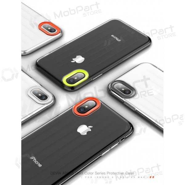 Apple iPhone X / XS kotelo - Devia Yonger (oranssi)