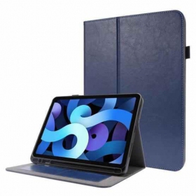 Puhelinkotelo / suojakotelo Folding Leather Lenovo Tab P11 Gen 2 TB350XU tummansininen