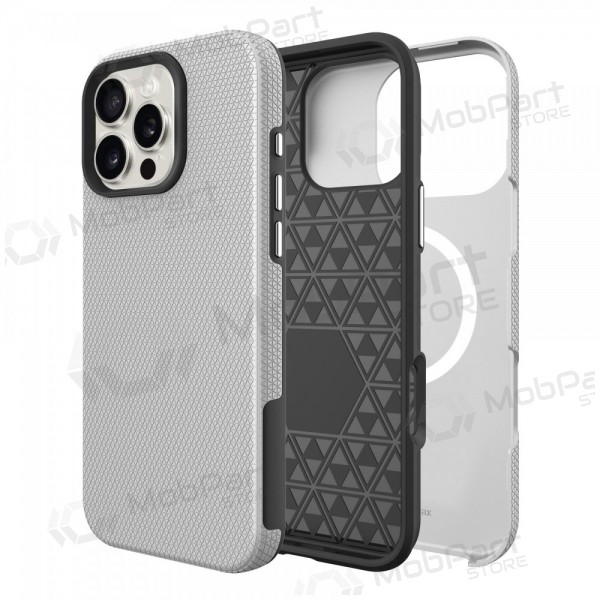 Suojakuori Perfectionists Triangle Mag Case Apple iPhone 11 hopea Suojakuori Perfectionists Triangle Mag Case Apple iPhone 11 hopea