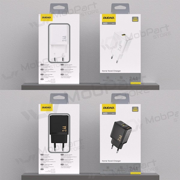 Puhelinlaturi Dudao A23 12 W USB-A valkoinen