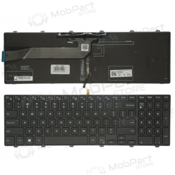DELL: Inspiron 15-3000 näppäimistö