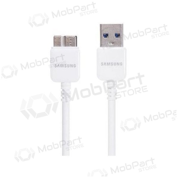 Samsung N9005 / N7200 Note 3 microUSB (ET-DQ10Y0WE) kaapeli (valkoinen) (1M)