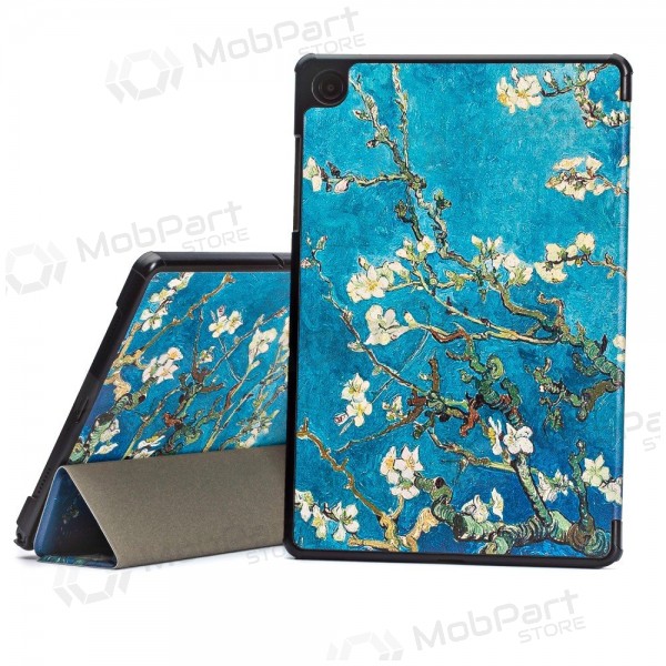 Samsung Galaxy Tab A9+, Tab A11+ kotelo - Smart Leather (sakura)