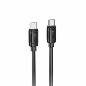 USB-C-kaapeli Hoco X115 USB-C–USB-C 1 m 240 W musta
