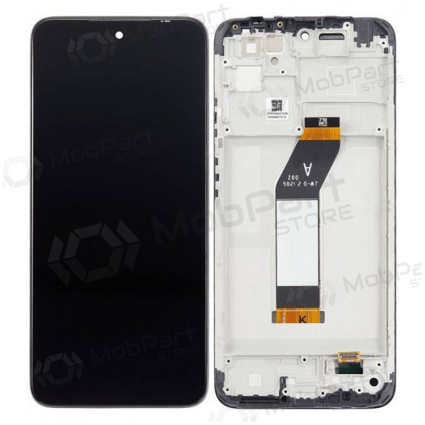 Xiaomi Redmi 10 2021 näyttö (musta) (kehyksellä) (Premium) Xiaomi Redmi 10 2021 näyttö (musta) (kehyksellä) (Premium)