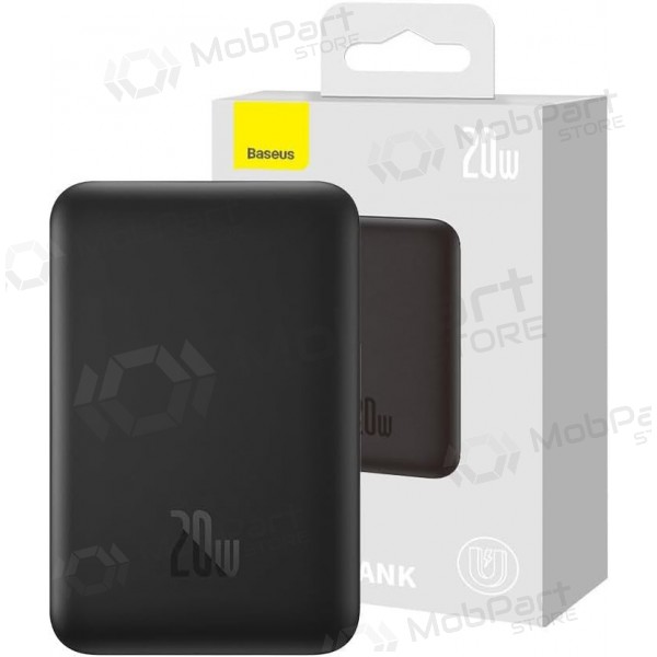 Ulkoinen paristo Power Bank Baseus Magnetic Mini Air 20W 10000mAh musta P10059001113-00