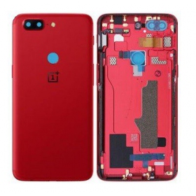 OnePlus 5T takaakkukansi punainen (Lava Red) (käytetty grade B, alkuperäinen)