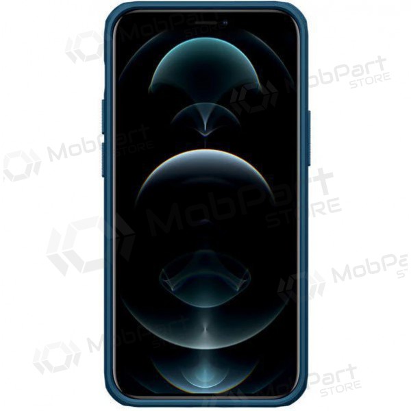 Apple iPhone 15 suojakuori „Nillkin Frosted Shield“ (sininen) Apple iPhone 15 suojakuori „Nillkin Frosted Shield“ (sininen)