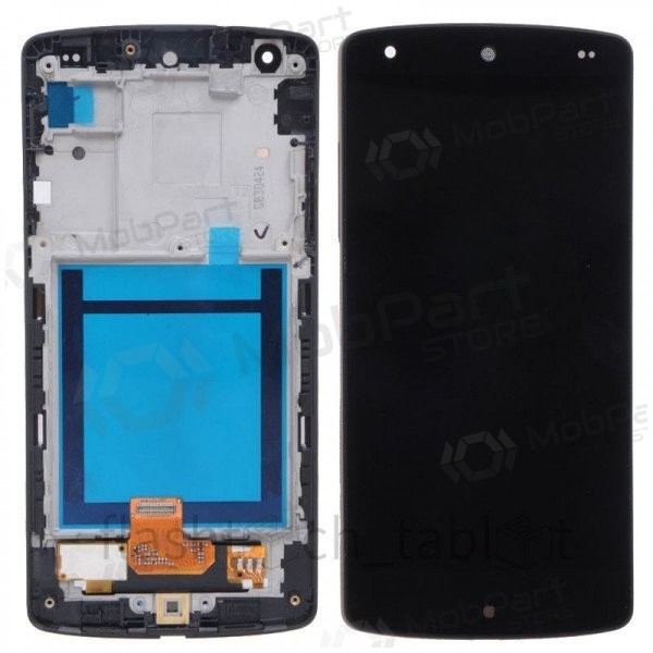 LG D820 Nexus 5 / D821 Nexus 5 näyttö (kehyksellä)