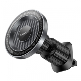 Auton matkapuhelinpidike Borofone BH122 Magsafe (air vent) musta