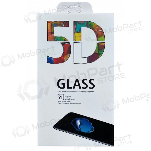 LCD apsauginis stikliukas 5D Full Glue Samsung S931 S25 musta