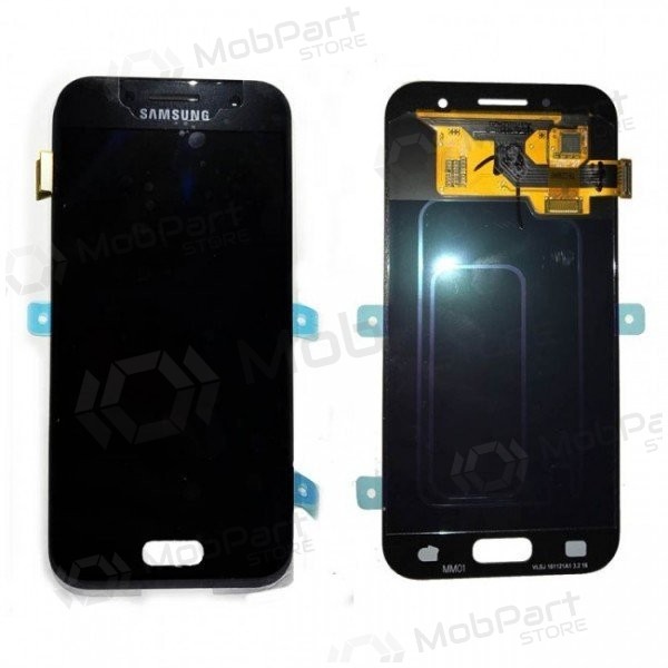 Samsung A320F Galaxy A3 (2017) näyttö (musta) (service pack) (alkuperäinen)
