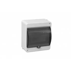 Pawbol 6 mod. virštinkinis skydelis C.2031 (su läpinäkyväom durelėm,kanssa įžeminimo gnybtais, valkoinen)