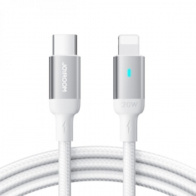 USB kaapeli Joyroom S-CL020A10 Type-C to Lightning 20W 1.2m valkoinen