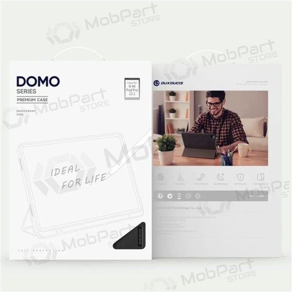 Xiaomi Redmi Pad Pro 12.1 suojakotelo - Dux Ducis Domo (musta)