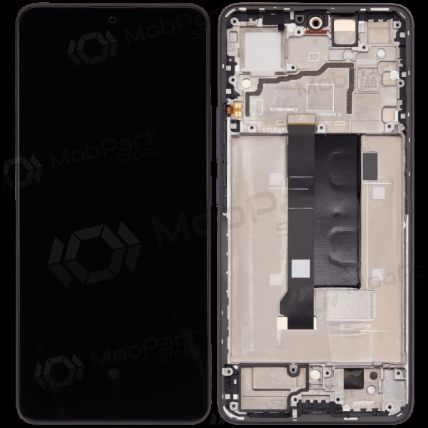 Xiaomi Poco X6 5G (compatible with Redmi Note 13 Pro 5G) näyttö (musta) (kehyksellä) (alkuperäinen) Xiaomi Poco X6 5G (compatible with Redmi Note 13 Pro 5G) näyttö (musta) (kehyksellä) (alkuperäinen)