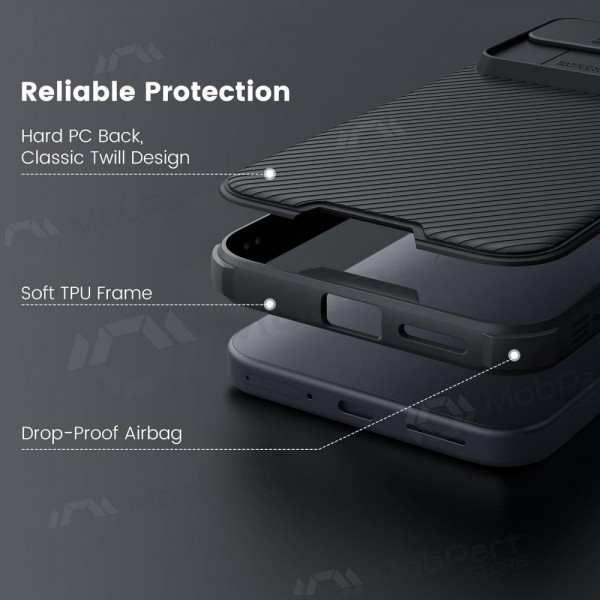 Google Pixel 7 suojakuori „Nillkin CamShield Pro“ (musta) Google Pixel 7 suojakuori „Nillkin CamShield Pro“ (musta)