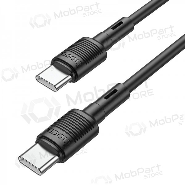 USB kaapeli Hoco X83 60W Type-C to Type-C 1.0m musta