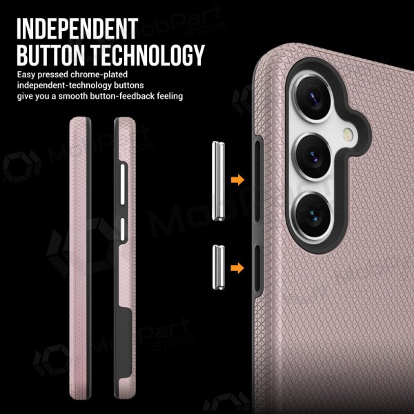 Samsung Galaxy S22 suojakuori „Perfectionists“ (rožinio aukso)
