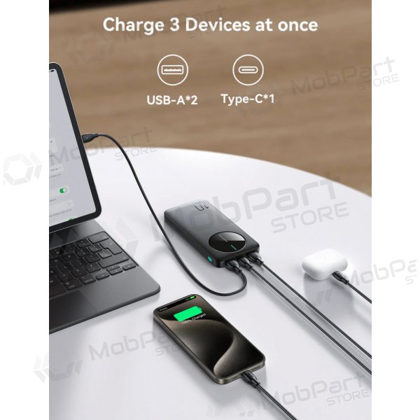 Ulkoinen paristo Power Bank Joyroom JR-PBF12 10000mAh musta