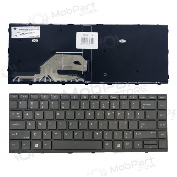 HP Probook: 430 G5, 440 G5 näppäimistö kehyksellä HP Probook: 430 G5, 440 G5 näppäimistö kehyksellä