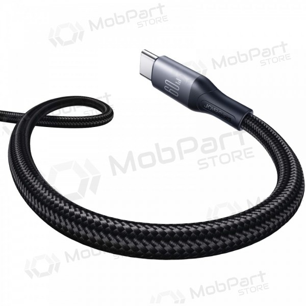 USB kaapeli Joyroom S-A28 USB-C to USB-C 60W 2.0m musta