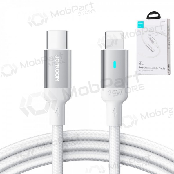 USB kaapeli Joyroom S-CL020A10 Type-C to Lightning 20W 1.2m valkoinen